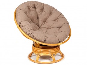 Кресло-качалка Papasan w 23/01 B с подушкой Honey, экошерсть Коричневый в Добрянке - dobryanka.магазин96.com | фото