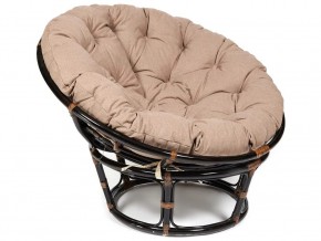 Кресло Papasan 23/01 W с подушкой Antique brown, экошерсть Коричневый в Добрянке - dobryanka.магазин96.com | фото