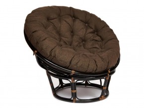 Кресло Papasan 23/01 W с подушкой Antique brown, ткань Коричневый в Добрянке - dobryanka.магазин96.com | фото