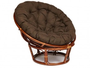 Кресло Papasan 23/01 W с подушкой Pecan, ткань Коричневый в Добрянке - dobryanka.магазин96.com | фото