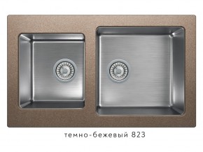 Мойка комбинированная Tolero twist TTS-840 Темно-бежевый 823 в Добрянке - dobryanka.магазин96.com | фото