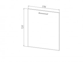 П 60 Комплект для посудомоечной машины 600 мм (цоколь + фасад) ЛДСП в Добрянке - dobryanka.магазин96.com | фото