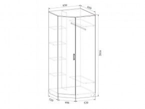 Шкаф угловой в Добрянке - dobryanka.магазин96.com | фото